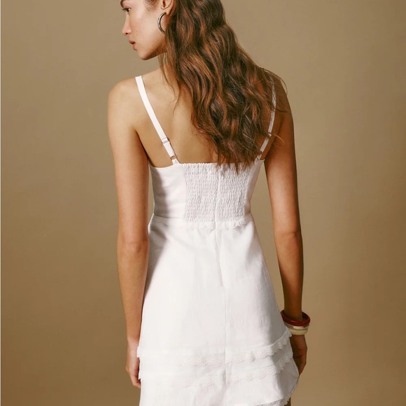 Reformation White Arya Linen Dress - Picture 5 of 7